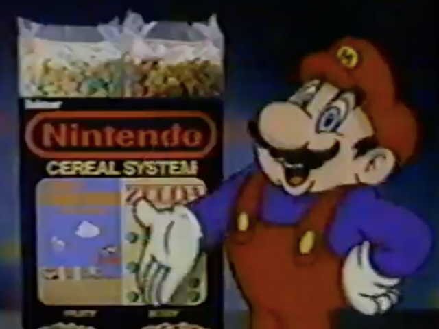 The Nintendo Cereal System Commercial